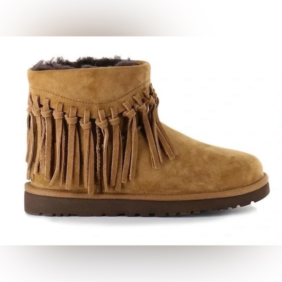 UGG Shoes - UGG Australia Wynona fringe short boots